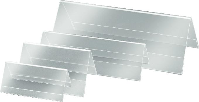 Produktbild Sigel Tischaufsteller Dachform (24 x 9 cm)