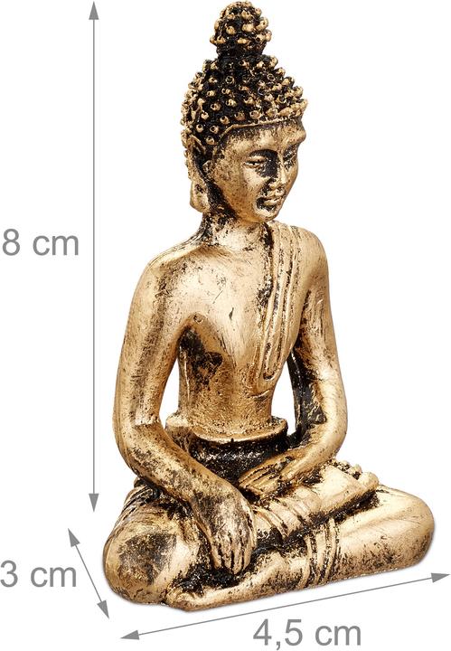 Produktbild Relaxdays Gartendeko Buddha