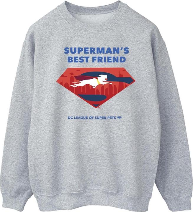 DC League Of SuperPets Superman's Best Friend Sweatshirt (M)