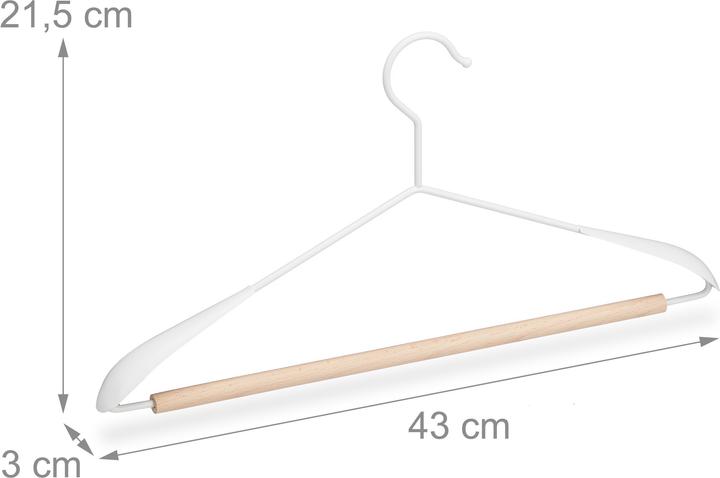 Image du produit Relaxdays Cintres (10 x)