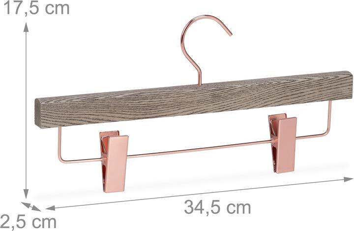 Actual product image Relaxdays Trouser hanger (5 x)