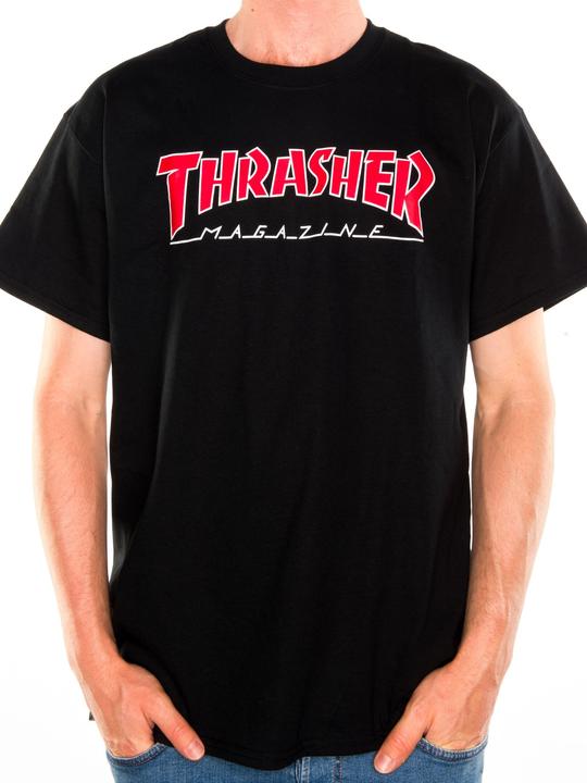 Actual product image Thrasher Outlined T-Shirt (S)