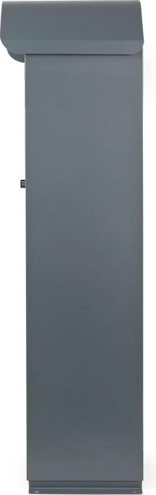 Produktbild Wiltec Briefkasten grau 420x240x1020mm Standbriefkasten Postkasten Bodenmontage
