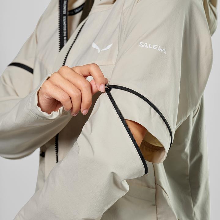 Actual product image Salewa Puez Hemp Durastretch Hybrid 2 in 1 Jacket Da (36, 42, S)