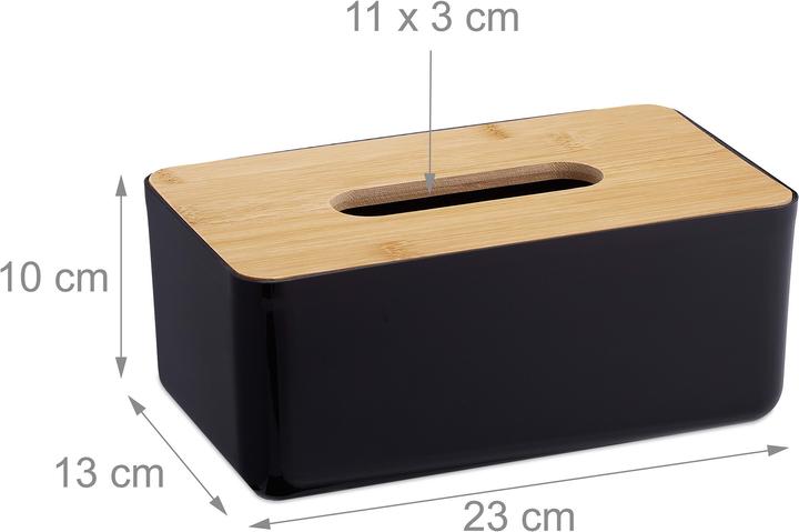 Produktbild Relaxdays Taschentuchbox