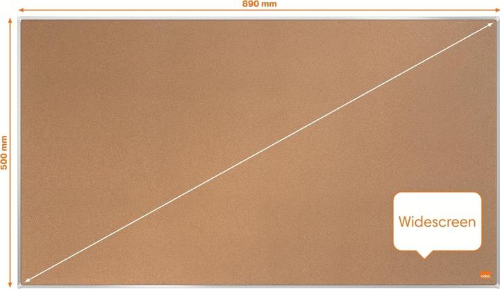 Immagine prodotto Nobo Lavagna di sughero Impression Pro 1915415 marrone naturale, 40x71cm (Bacheca, 40 x 71 cm)