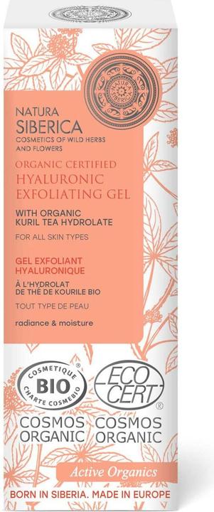 Immagine prodotto Natura Siberica Gel peeling allo ialurone certificato biologico per tutti i tipi di pelle, 75 ml (Esfoliazione, 75 ml)