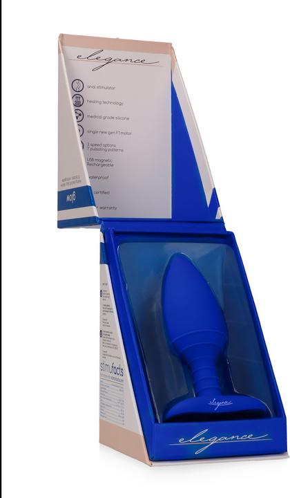Actual product image Doc Johnson Heating Anal Butt Plug - Glow