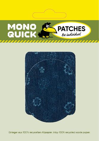 Produktbild Mono Quick Sparpack "blau" Blumenmuster