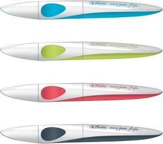 Produktbild Herlitz my.pen style Tintenroller Ocean Blue (Blau, Weiss, 1 x)