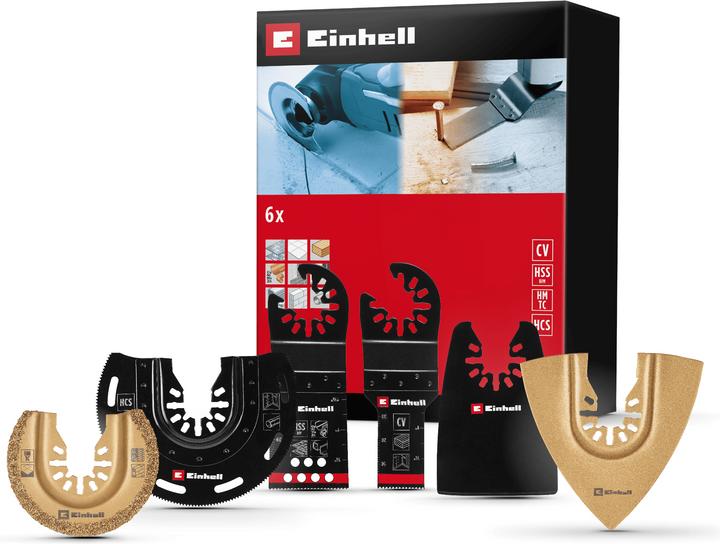 Einhell Multi-tool set, 708106, 6-piece