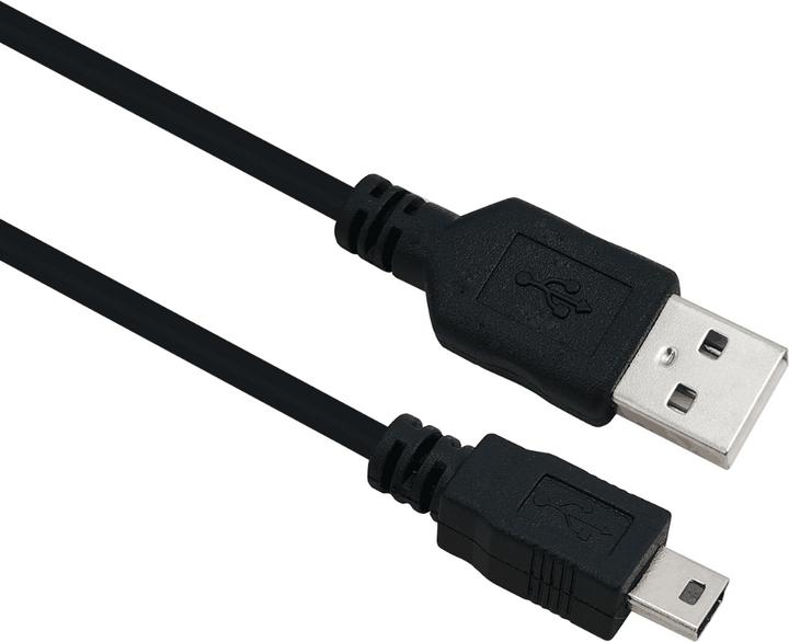 Produktbild Helos USB-Kabel USB (M) bis Mini-USB, Typ B (M) (2 m, USB 2.0)