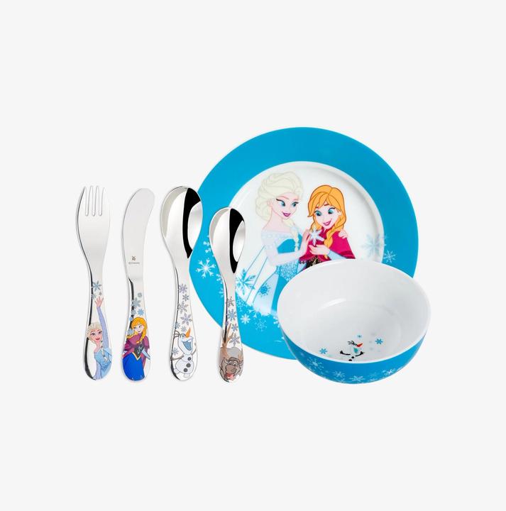 Produktbild WMF Kindergeschirr Kinderbesteck 6tlg Disney Frozen Edelstahl poliert spülmaschinengeeignet