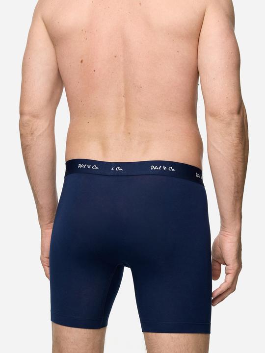 Immagine prodotto Phil & Co. Berlin Pantaloni retrò in jersey Boxer lunghi (L, confezione da 3)