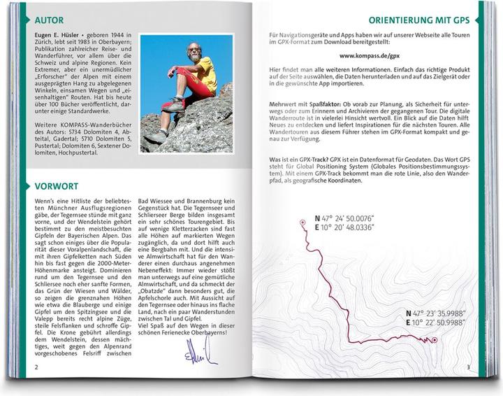 Produktbild Wanderführer Tegernsee, Schliersee 5443 (Deutsch, Eugen E. Hüsler, 2021)