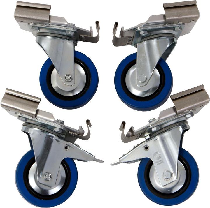 Actual product image Alutec Professional roller set for aluminium boxes (100 kg)
