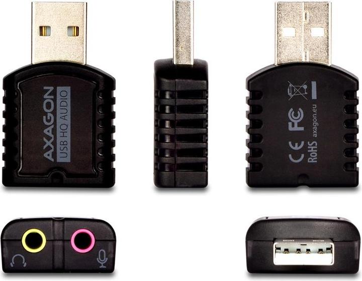 Produktbild Axagon ADA-17 - 16 Bit - 93 dB - USB (USB)