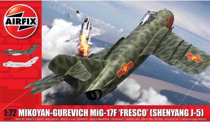 Actual product image Airfix Kit Mig 17F 1:72