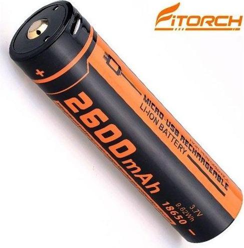 Produktbild Fitorch UC26R Akku 18650-2600mAh (1 Stk., 18650, 2600 mAh)
