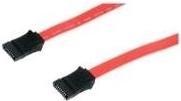 Produktbild StarTech 45cm SATA Kabel - internes 7pin S-ATA Datenkabel -Serial ATA Anschlusskabel - Rot