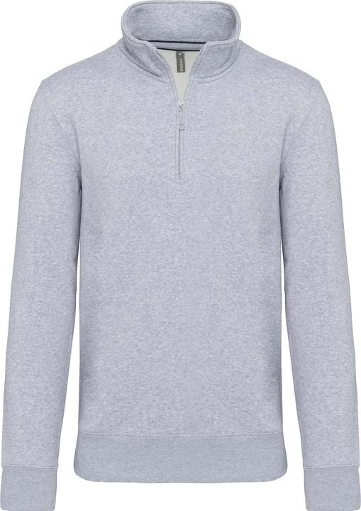 Kariban sweatshirt aus baumwolle col zippé (XXL)