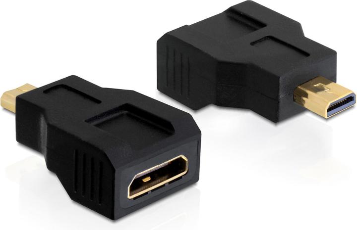 Produktbild Delock Micro-HDMI zu (Mini HDMI, 2.75 cm)