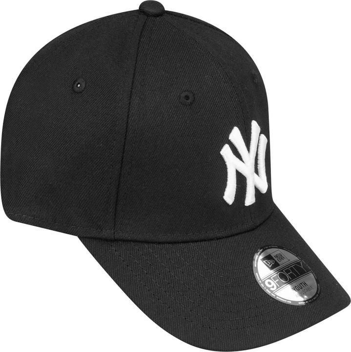 Produktbild New Era Kinder 9Forty Cap - New York Yankees schwarz / weiss (54, 55, 56)