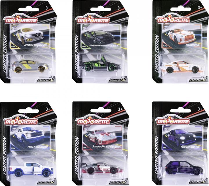 Produktbild Majorette Limited Edition 10, 6-sort.