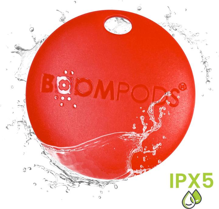 Produktbild Boompods BOOMTAG rot (Apple)