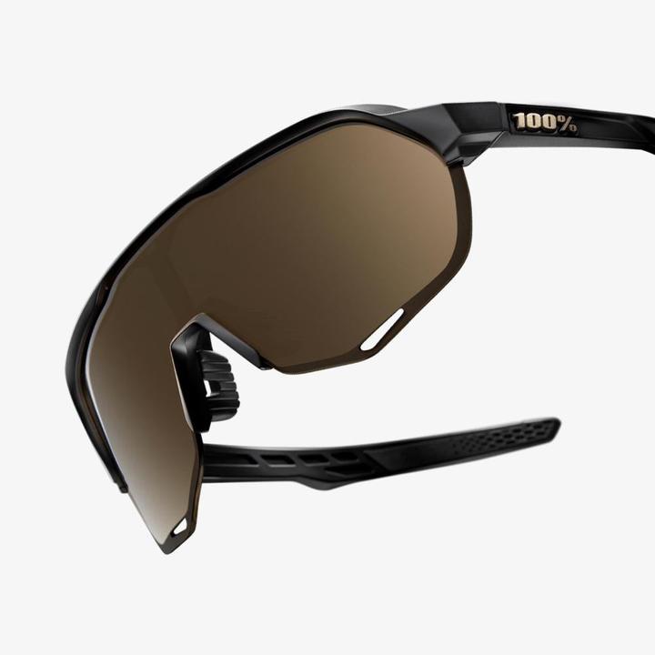 Produktbild 100% S2 Matte Black Soft Gold Mirror Lens (Schwarz matt, Gold)