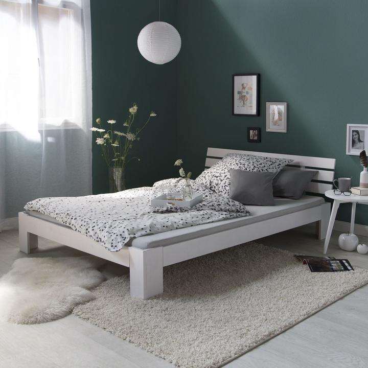 Produktbild Homestyle4u Doppelbett Holzbett Futonbett (180 x 200 cm)