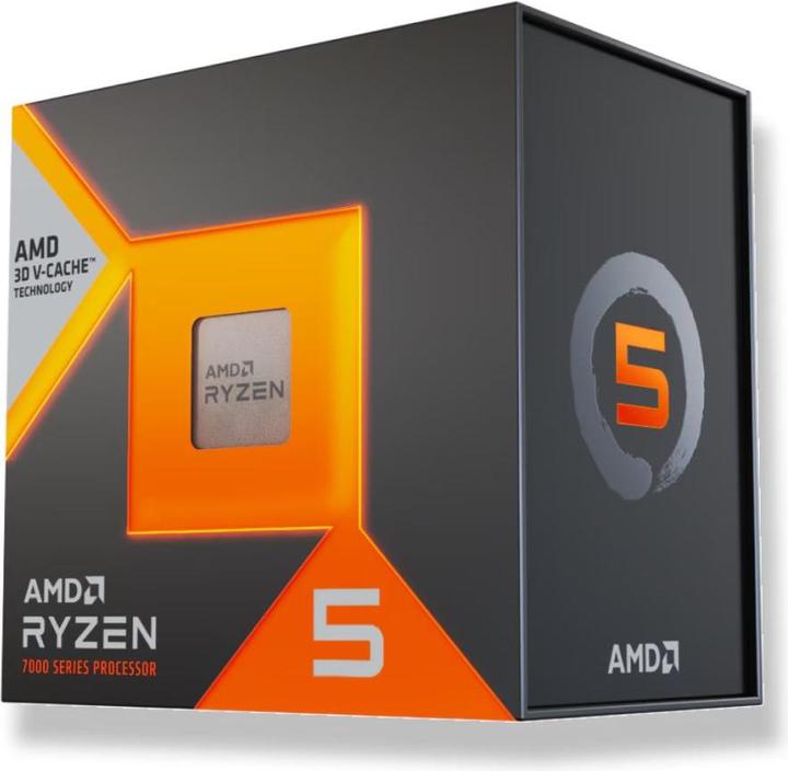 Actual product image AMD Ryzen 5 7600X3D (AM5, 4.10 GHz, 6 -Core)