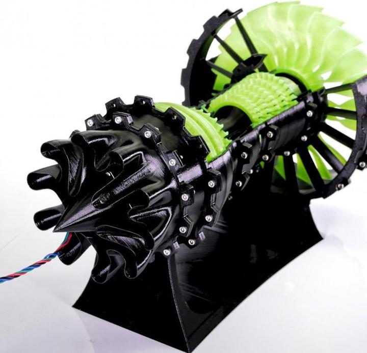 Actual product image Prusa Prusament PETG Neon Green Transparent 1kg (PETG, 1.75 mm, 1000 g, Green)