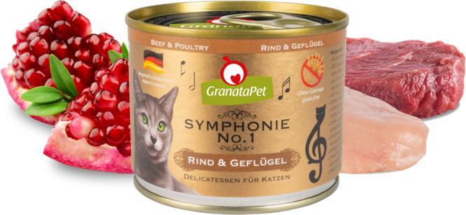 Produktbild Granatapet Symphonie No. 1 Rind & Geflügel 200g (Adult, 1 Stk., 200 g)