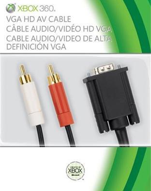 Produktbild Microsoft X360 VGA HD AV Cable (Xbox 360)
