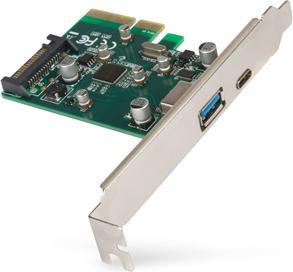 Hamlet Usb 3.1 PCI Express Type C+Type A transfer up to 10 Gbps