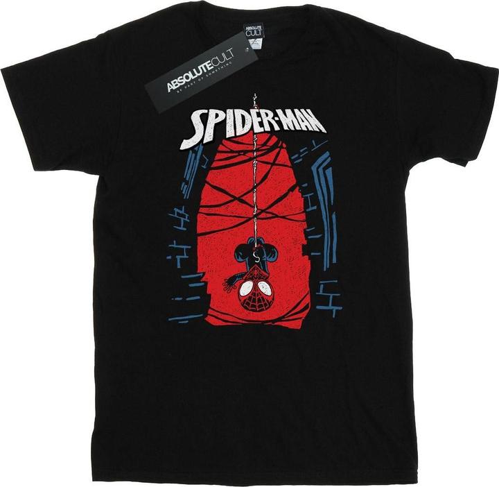 SpiderMan Hanging Sketch TShirt (XL)