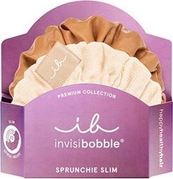 Invisibobble Hair band Sprunchie Slim Premium Creme de Caramel 2 pcs (Haargummi)