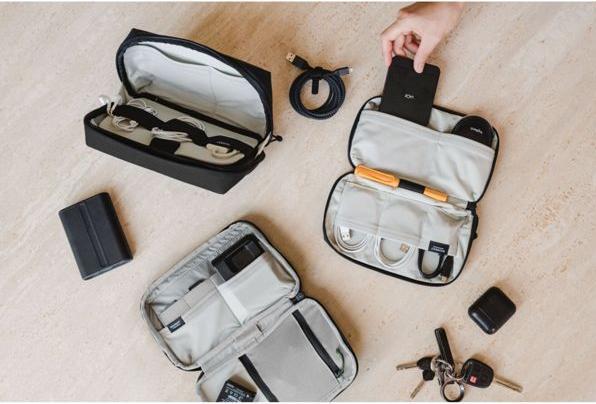 Actual product image Moment MTW Tech Organiser -tarvikepussi, musta