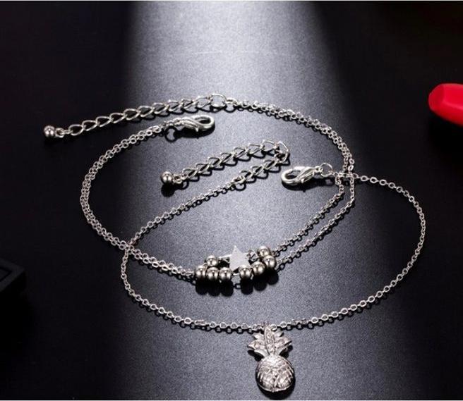 Produktbild MU Style Fusskette (Metall, 18.50 cm)