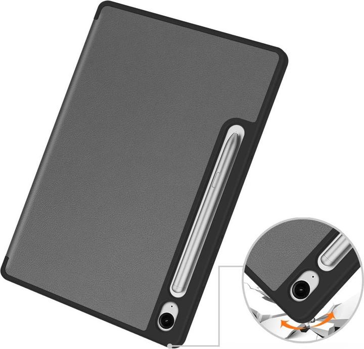 Produktbild Cover-Discount Galaxy Tab S9 / S9 FE - Smart Case Silikon grau (Galaxy Tab S9)
