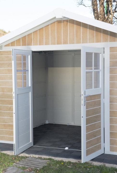 Produktbild Grosfillex Déco Gartenhaus 7,5m2 aus PVC (3,15x2,39m)