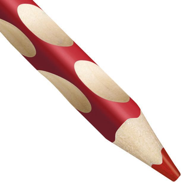 Immagine prodotto STABILO Matita colorata ergonomica EASYcolors per mancini (Rosso, 1 x)