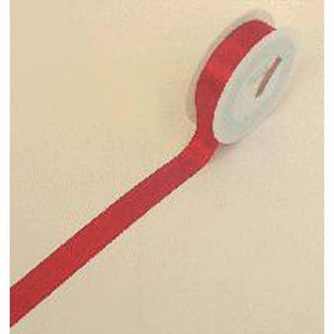 Produktbild Goldina Doppelsatinband 25mmx25m rot (25 mm)