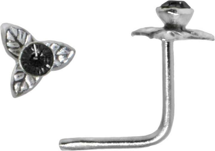 Bijouteria Nasenpiercing (Silber 925, Kristall)