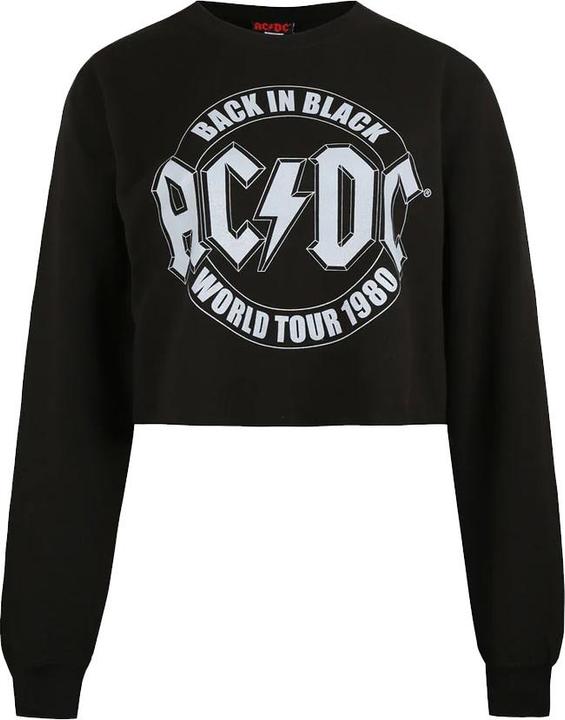 AC/DC Tour Sweatshirt kurz geschnitten (XL)