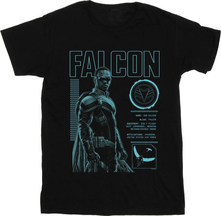 The Falcon And The Winter Soldier Falcon Bio TShirt (XL)