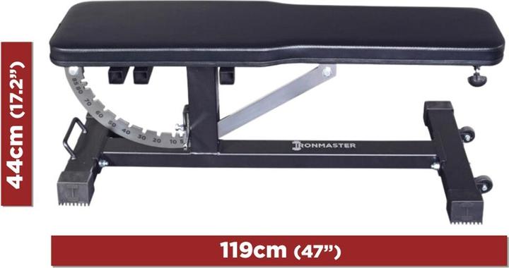 Actual product image Ironmaster Super Bench PRO V2