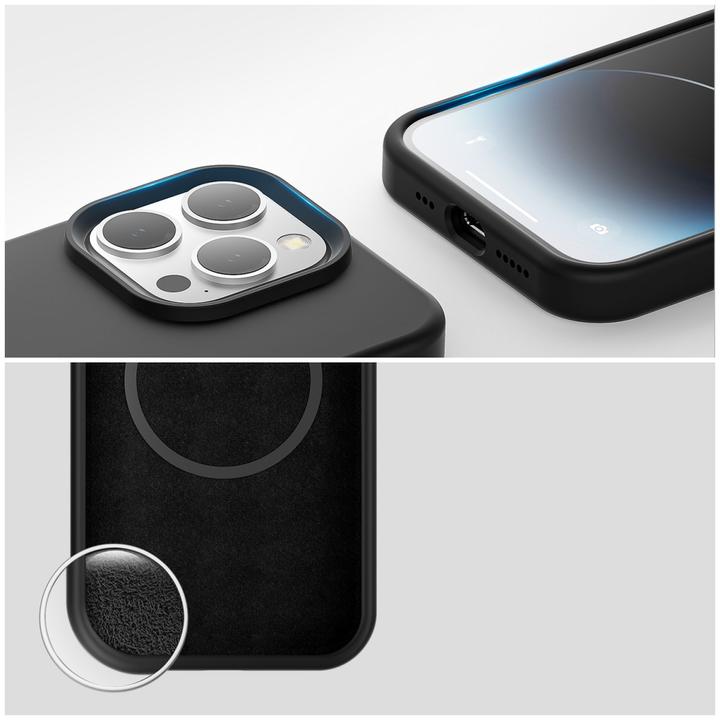 Actual product image 4smarts Silicone Case (Apple iPhone 15 Pro)