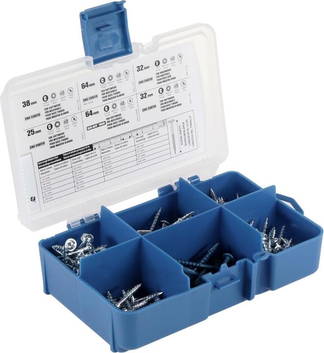 Produktbild Kreg Pocket-Hole Schrauben Sortiment (260 Schrauben pro Stück)